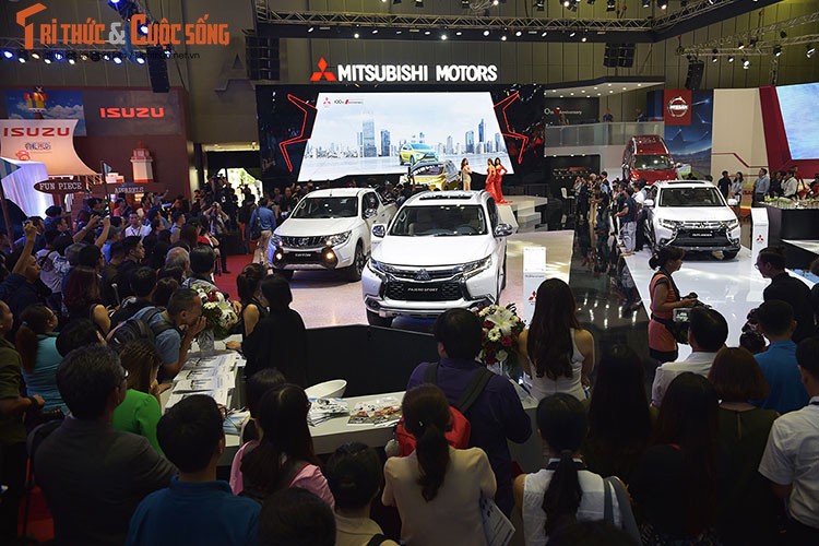 Mitsubishi mang xe &quot;dinh loi&quot; den trien lam oto VMS 2017
